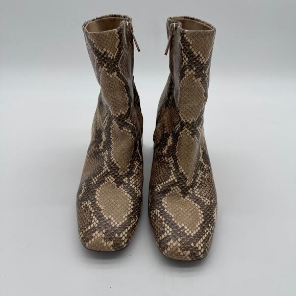 Sam Edelman Codie Snakeskin Casual Edgy Sophisticated Boots 6.5 - Picture 3 of 7
